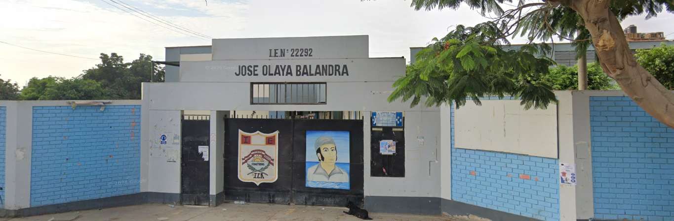 Fachada I.E. José Olaya Balandra